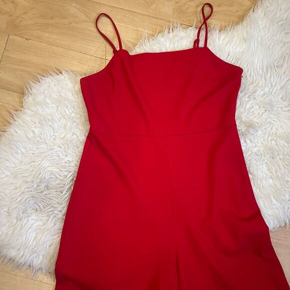 Urban Outfitters red jumpsuit L - Picture 5 of 11